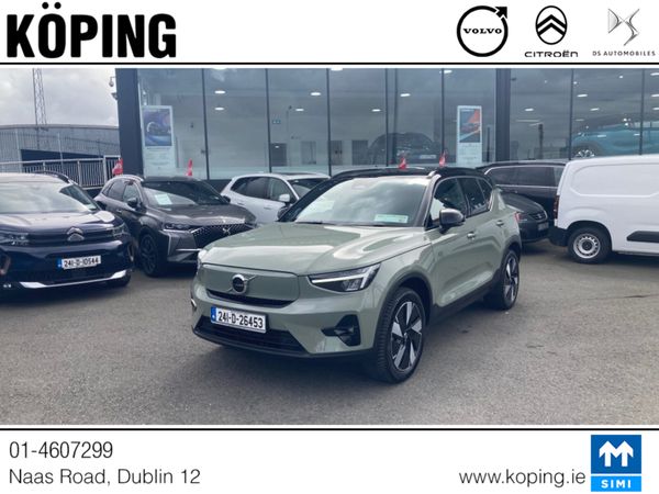 Volvo XC40 SUV, Electric, 2024, Green