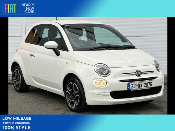 Fiat 500 Hatchback, Petrol, 2023, White