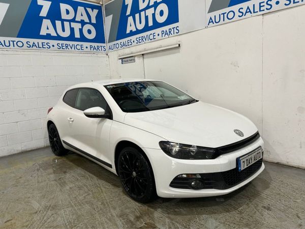 Volkswagen Scirocco Coupe, Petrol, 2013, White
