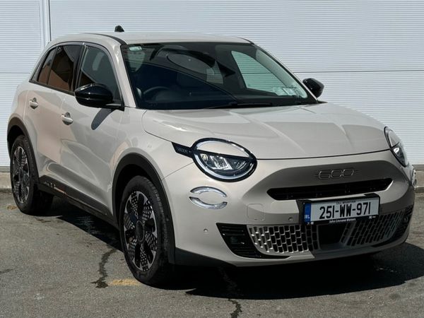 Fiat 600 MPV, Electric, 2025, Grey