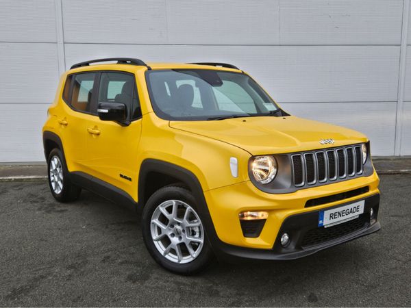 Jeep Renegade SUV, Petrol Hybrid, 2025, Yellow