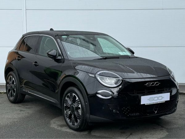 Fiat 600 SUV, Petrol Hybrid, 2025, Black