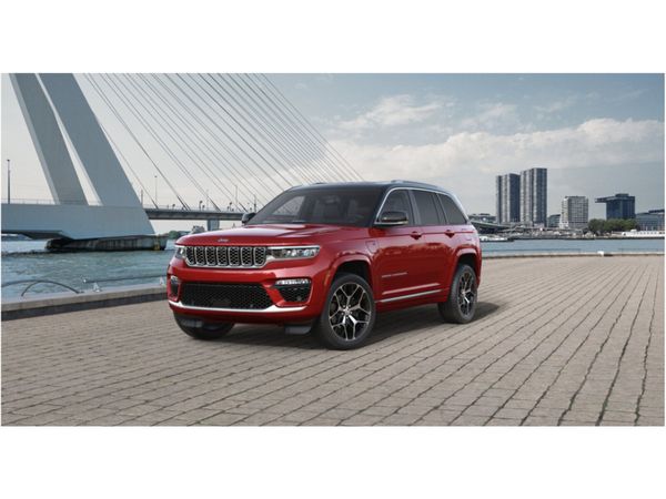Jeep Grand Cherokee SUV, Petrol Plug-in Hybrid, 2024, Red