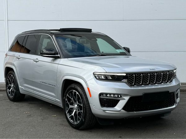 Jeep Grand Cherokee SUV, Petrol Plug-in Hybrid, 2025, Silver