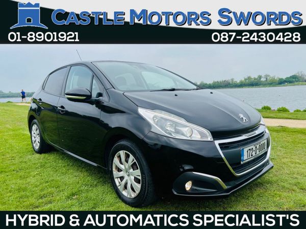 Peugeot 208 Hatchback, Petrol, 2017, Black