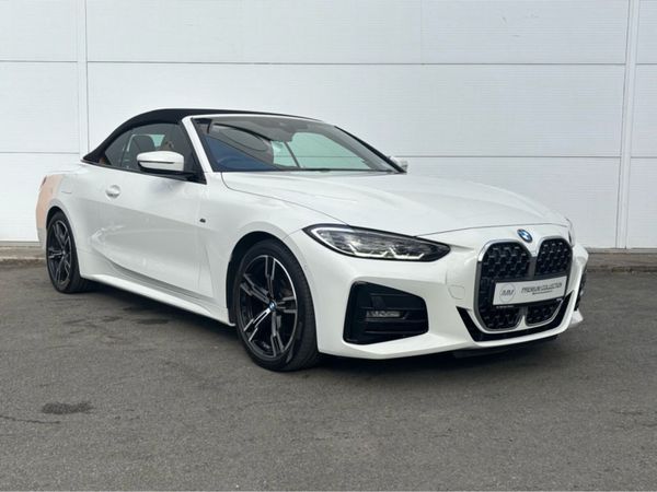 BMW 4-Series Convertible, Petrol, 2021, White