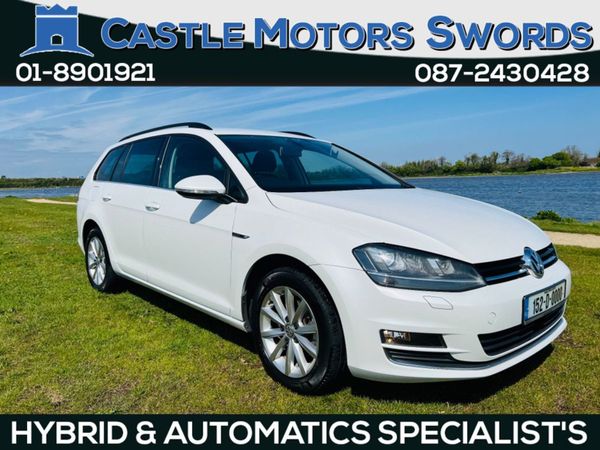 Volkswagen Golf Estate, Petrol, 2015, White