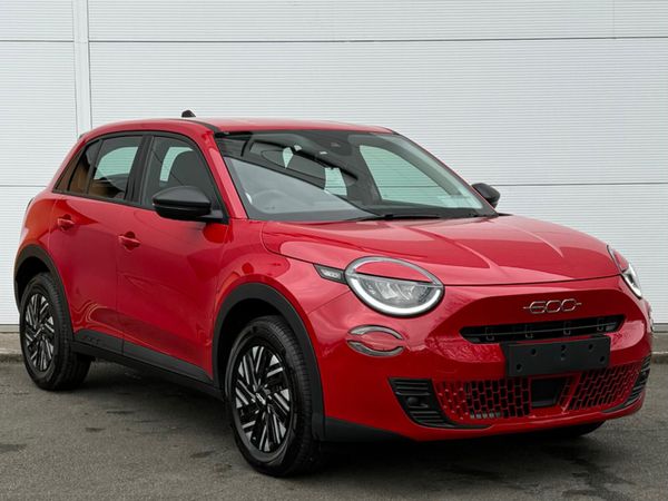 Fiat 600 SUV, Petrol Hybrid, 2025, Red