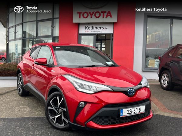 Toyota C-HR SUV, Petrol Hybrid, 2022, Red