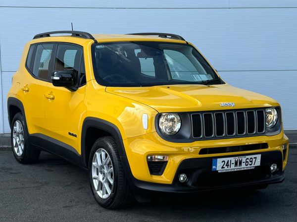 Jeep Renegade SUV, Petrol Hybrid, 2024, Yellow