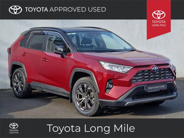 Toyota RAV4 SUV, Petrol Hybrid, 2022, Red