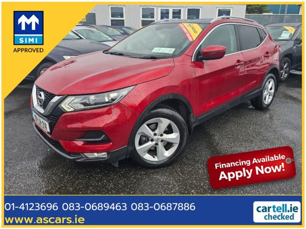 Nissan Qashqai MPV, Diesel, 2019, Red