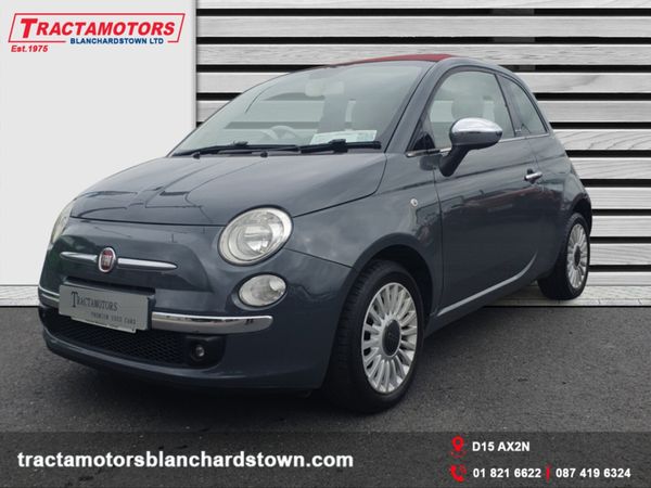 Fiat 500 Convertible, Petrol, 2010, Grey