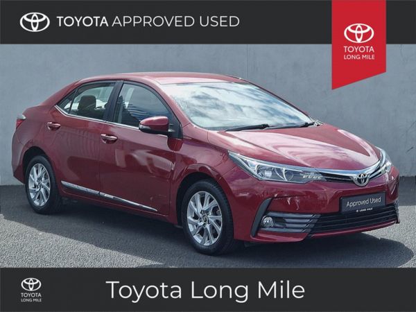 Toyota Corolla Saloon, Petrol, 2017, Red