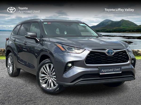 Toyota Highlander Estate, Petrol Hybrid, 2024, Grey