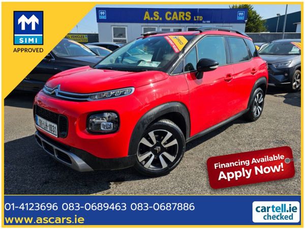 Citroen C3 Aircross Hatchback, Petrol, 2019, Red