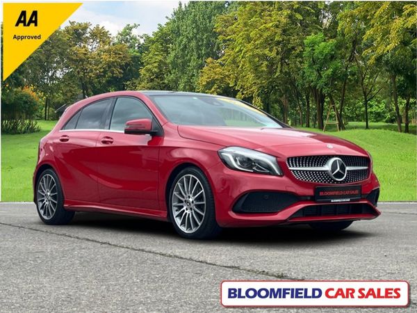Mercedes-Benz A-Class Hatchback, Petrol, 2017, Red