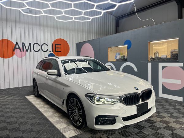 BMW 5-Series Estate, Diesel, 2018, White