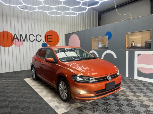 Volkswagen Polo Hatchback, Petrol, 2018, Orange