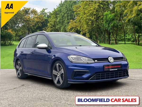 Volkswagen Golf Estate, Petrol, 2019, Blue