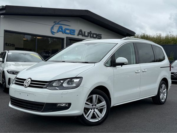 Volkswagen Sharan MPV, Petrol, 2017, White