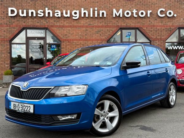 Skoda Rapid Hatchback, Petrol, 2018, Blue