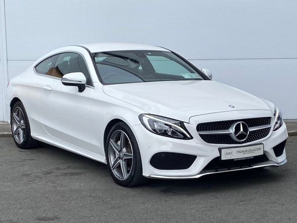 Mercedes-Benz C-Class Coupe, Diesel, 2016, White
