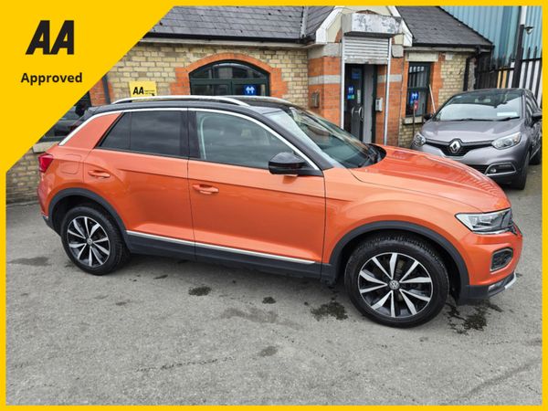 Volkswagen T-Roc Hatchback, Petrol, 2018, Orange