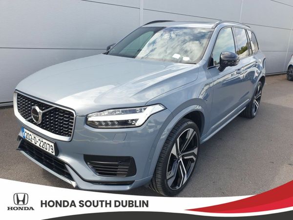Volvo XC90 SUV, Petrol Plug-in Hybrid, 2020, Grey