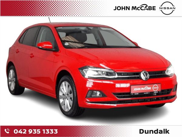 Volkswagen Polo Hatchback, Petrol, 2019, Red