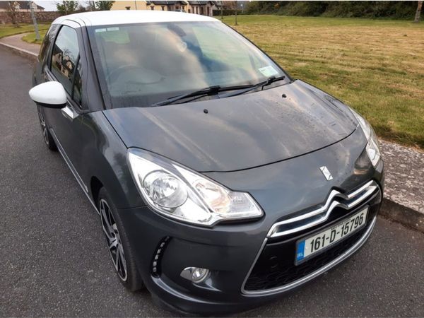 Citroen DS 3 Hatchback, Diesel, 2016, Grey