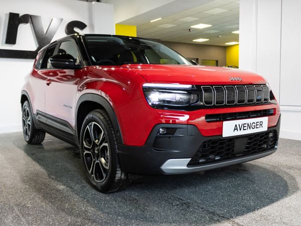 Jeep Avenger SUV, Electric, 2025, Red