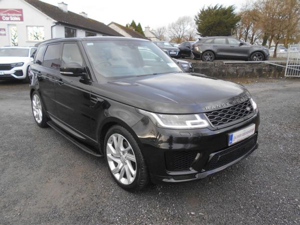 Land Rover Range Rover Sport SUV, Diesel, 2018, Black