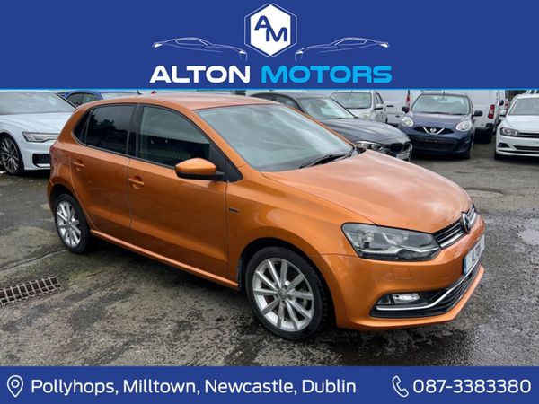 Volkswagen Polo Hatchback, Petrol, 2017, Gold