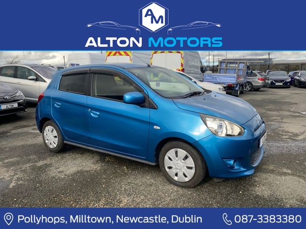 Mitsubishi Mirage Hatchback, Petrol, 2012, Blue