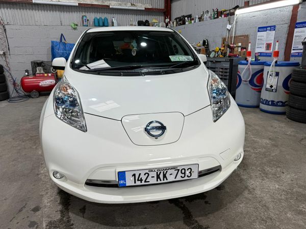 Nissan Leaf Hatchback, Electric, 2014, White