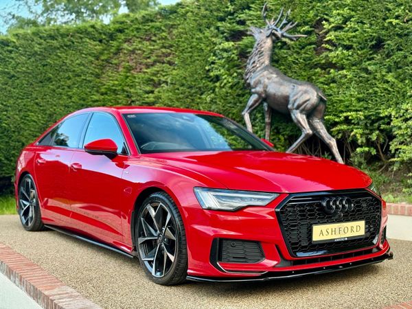 Audi A6 Saloon, Diesel, 2019, Red