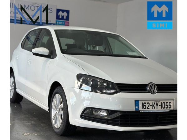 Volkswagen Polo Hatchback, Petrol, 2016, White