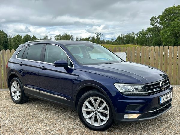 Volkswagen Tiguan SUV, Diesel, 2016, Blue