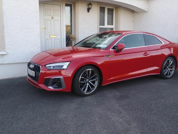 Audi A5 Coupe, Diesel, 2021, Red