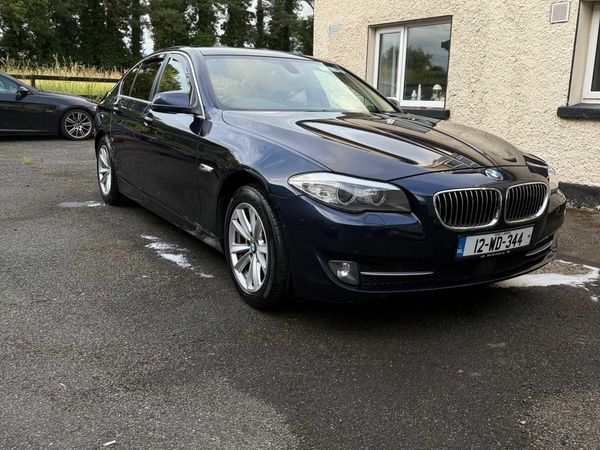 BMW 5-Series Saloon, Diesel, 2012, Blue