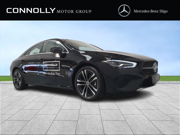 Mercedes-Benz CLA Saloon, Petrol Hybrid, 2025, Black