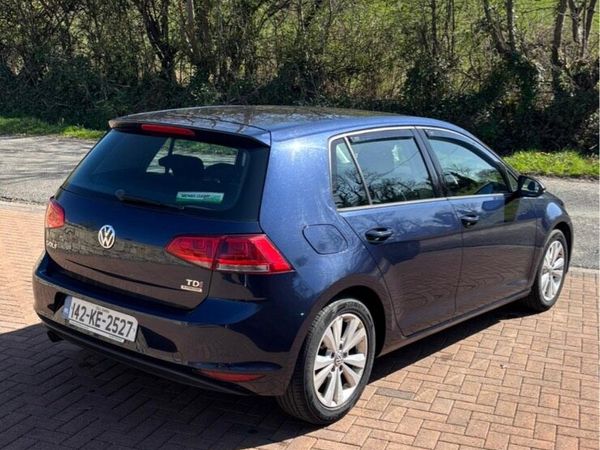Volkswagen Golf Hatchback, Diesel, 2014, Blue