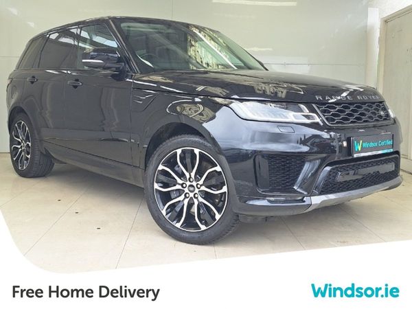 Land Rover Range Rover Sport SUV, Petrol Hybrid, 2021, Black