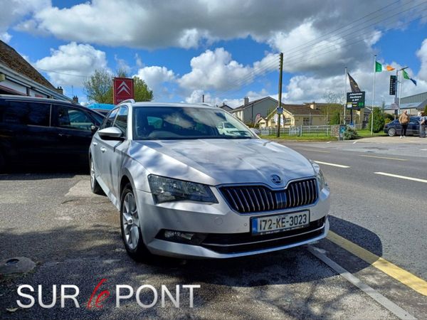 Skoda Superb Estate, Diesel, 2017, Silver