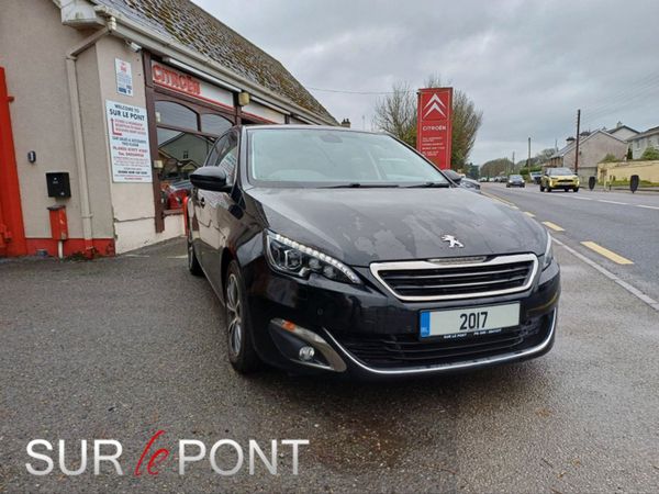 Peugeot 308 Hatchback, Diesel, 2017, Black
