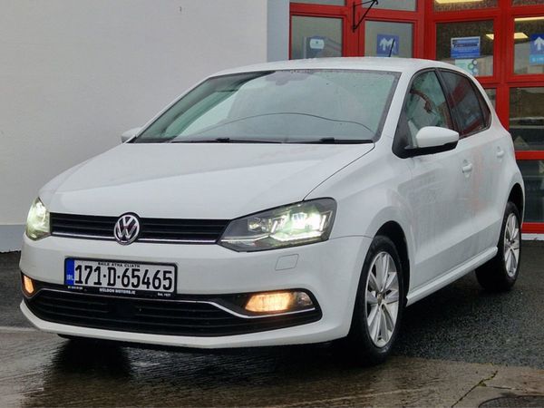 Volkswagen Polo Hatchback, Petrol, 2017, White