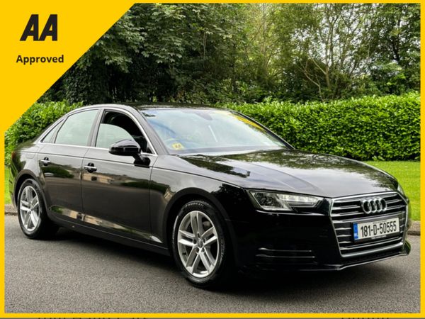 Audi A4 Saloon, Diesel, 2018, Black