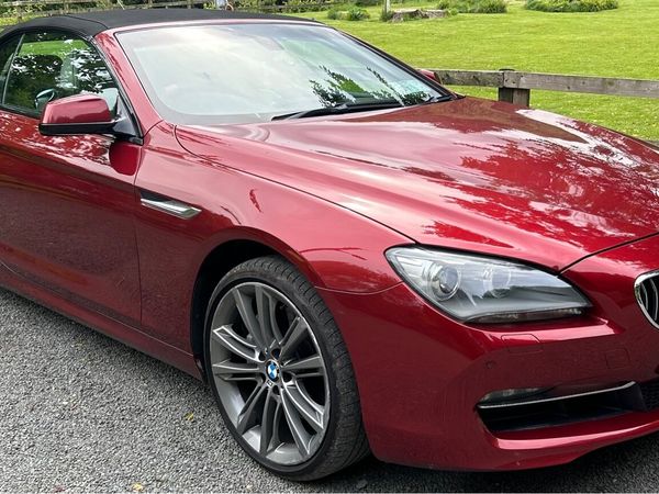 BMW 6-Series Convertible, Petrol, 2011, Red