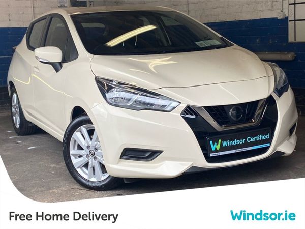 Nissan Micra Hatchback, Petrol, 2021, White
